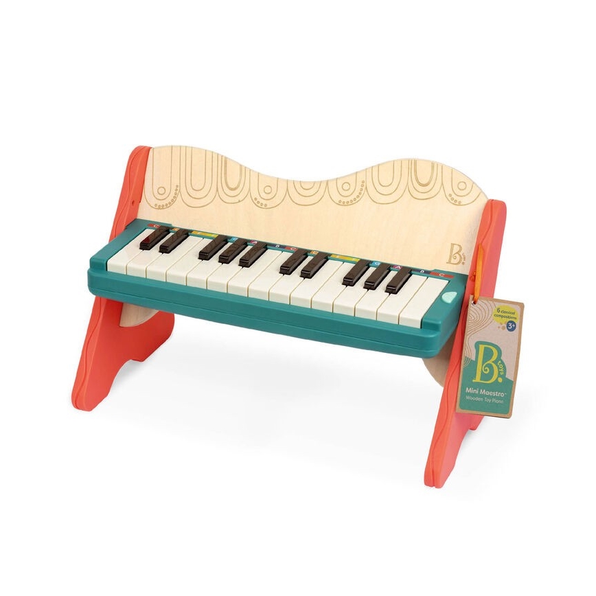 B-Toys - de Criança piano de madeira Mini Maestro