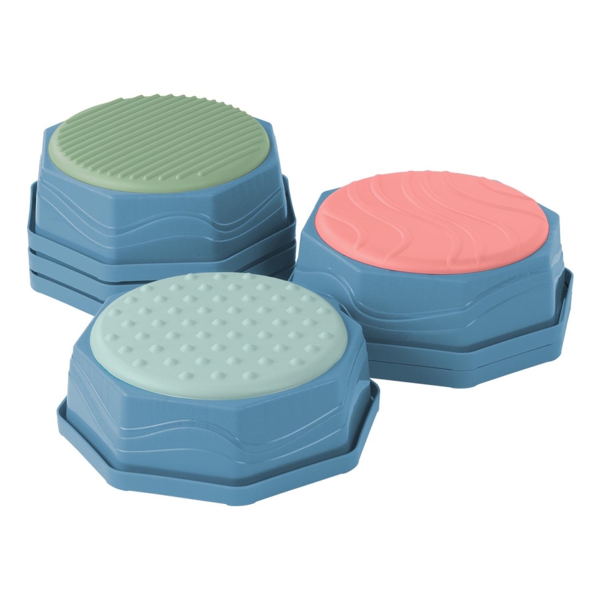 B-Toys - Pedras de equilíbrio para crianças BALANCE & HOP 6 unid.