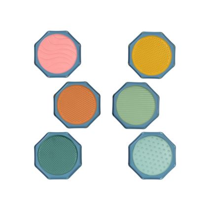 B-Toys - Pedras de equilíbrio para crianças BALANCE & HOP 6 unid.