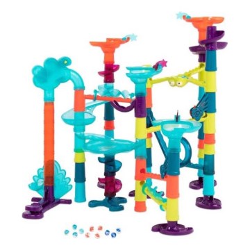 B-Toys - Pista para berlindes MARBLE Deluxe 3xAG13