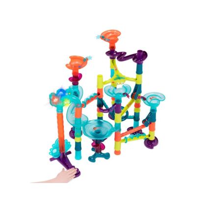 B-Toys - Pista para berlindes MARBLE Deluxe 3xAG13