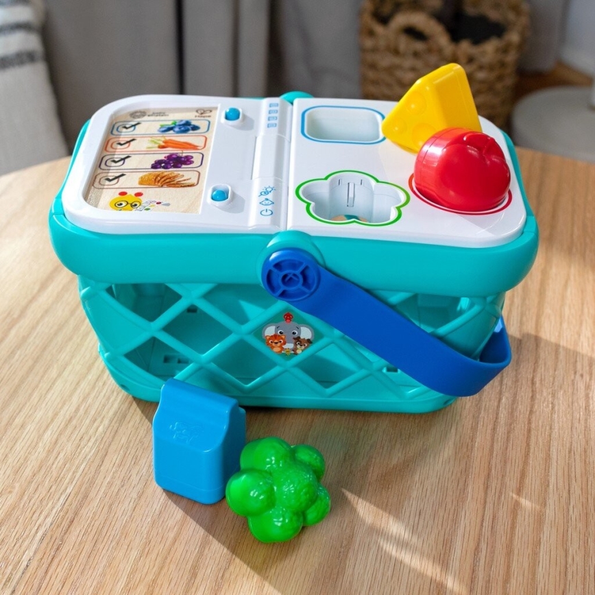 Baby Einstein - Carrinho de compras interativo para crianças MAGIC TOUCH HAPE 3xAAA
