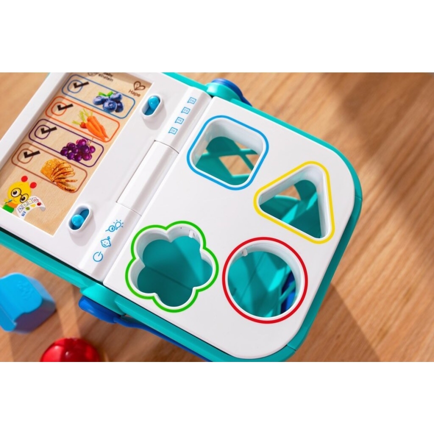 Baby Einstein - Carrinho de compras interativo para crianças MAGIC TOUCH HAPE 3xAAA