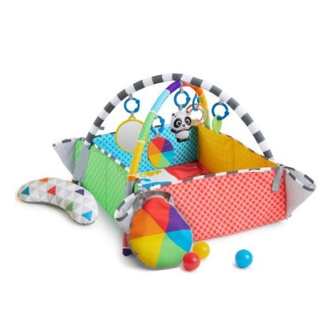 Baby Einstein - Cobertor infantil para brincar 5em1 PATCH'S COLOR PLAYSPACE