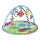 Baby Einstein - Cobertor infantil para brincar com water mat 2em1 SEA FLOOR EXPLORERS