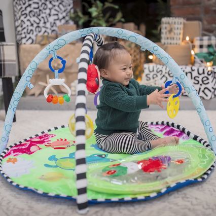 Baby Einstein - Cobertor infantil para brincar com water mat 2em1 SEA FLOOR EXPLORERS