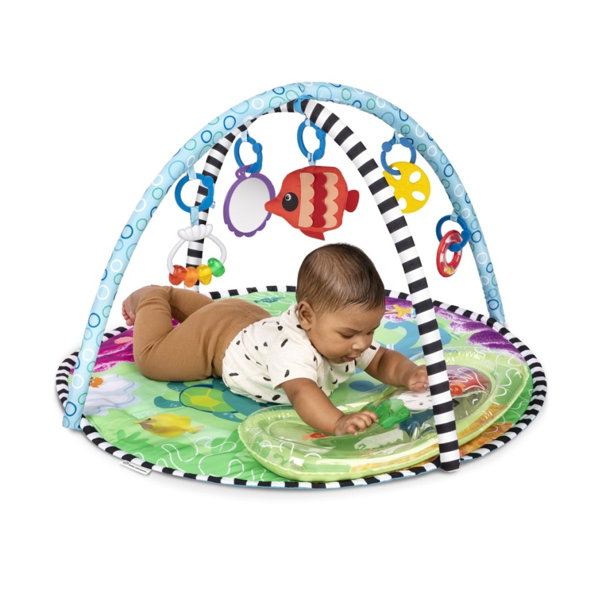 Baby Einstein - Cobertor infantil para brincar com water mat 2em1 SEA FLOOR EXPLORERS