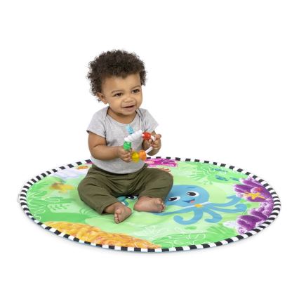 Baby Einstein - Cobertor infantil para brincar com water mat 2em1 SEA FLOOR EXPLORERS