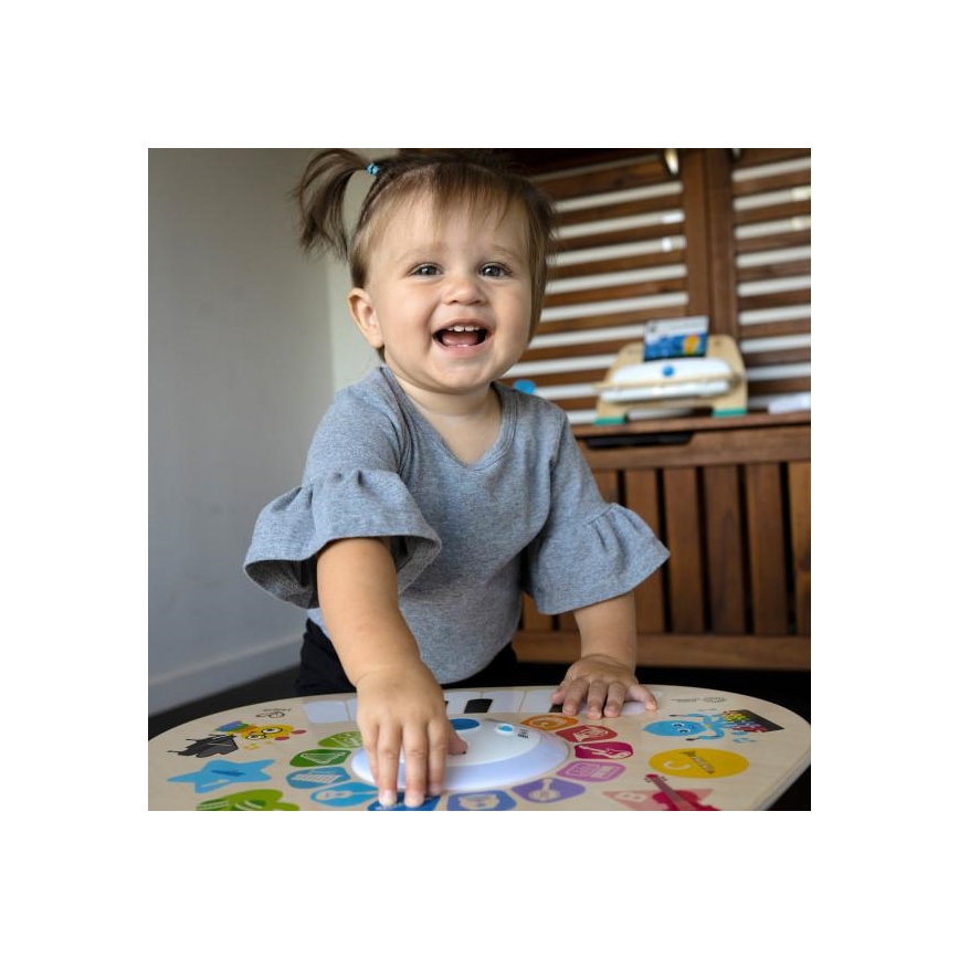 Baby Einstein - Mesa de música para crianças MAGIC TOUCH HAPE 3xAA