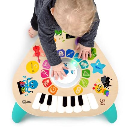 Baby Einstein - Mesa de música para crianças MAGIC TOUCH HAPE 3xAA