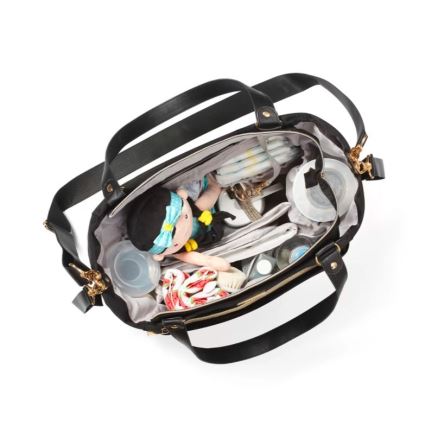 BabyOno - Saco de muda da roupa para carrinho de bebé Coco preto