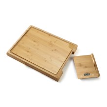 Balança de cozinha digital + placa de bambu