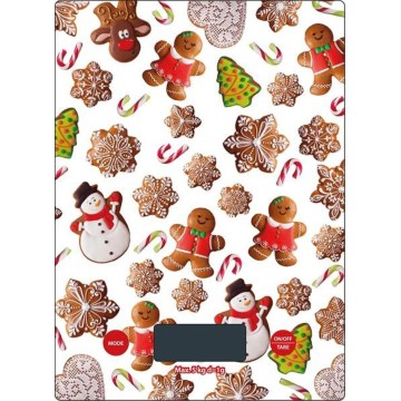 Balança de cozinha digital TORO 1xCR2032 biscoitos de gengibre