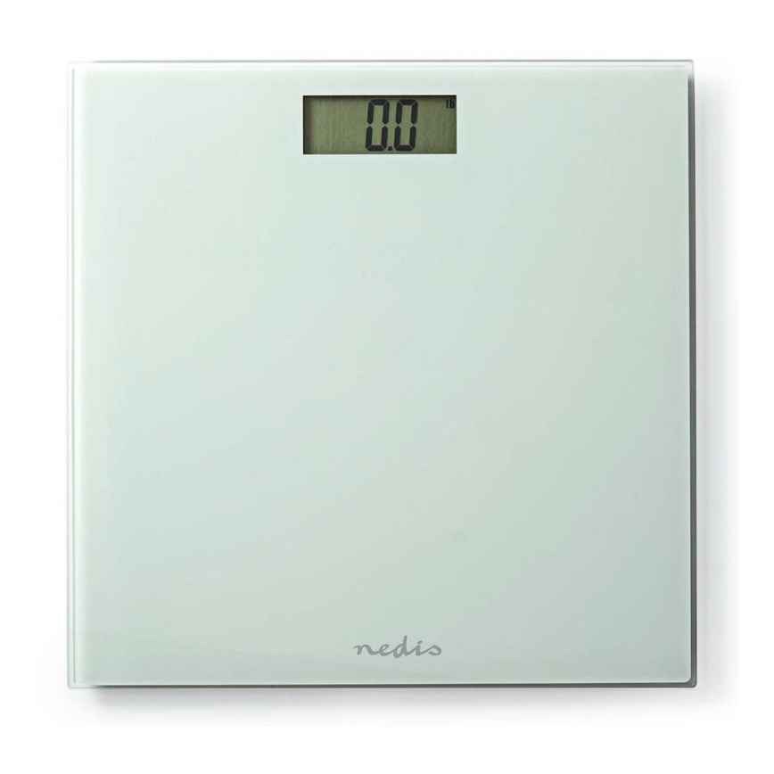 Balança pessoal digital 1xCR2032 branco