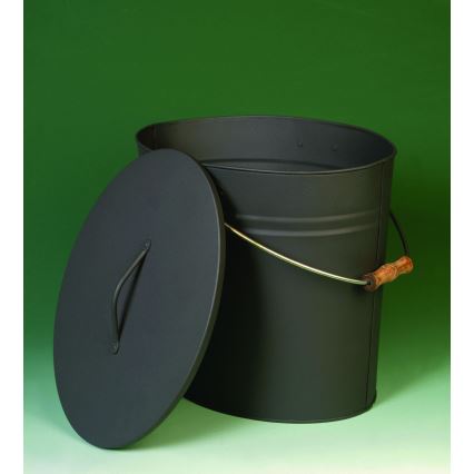 Balde de cinzas com tampa 15 l antracite