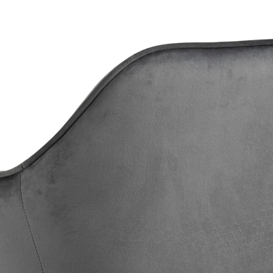 Banco de bar AYLIN 1 unid. cinzento escuro