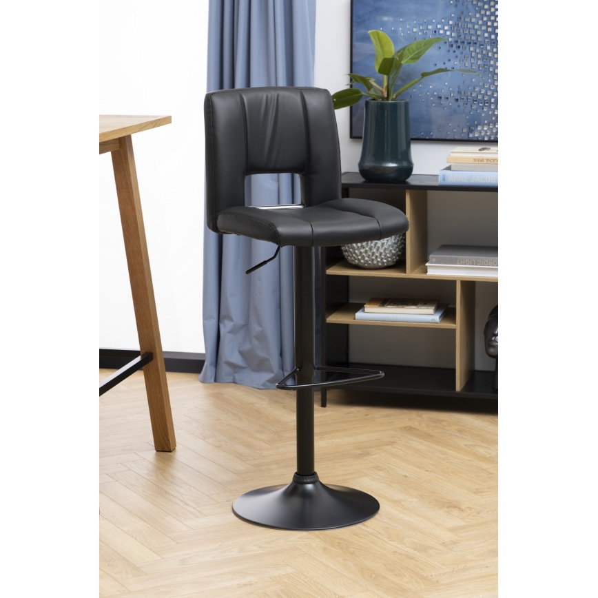 Banco de bar SERENA 1 unid. preto