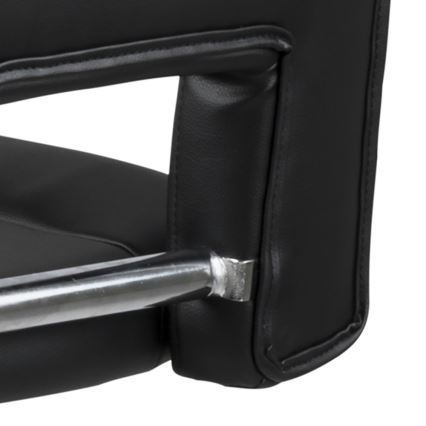 Banco de bar SERENA 1 unid. preto