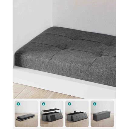 Banco SULTAN cinzento escuro