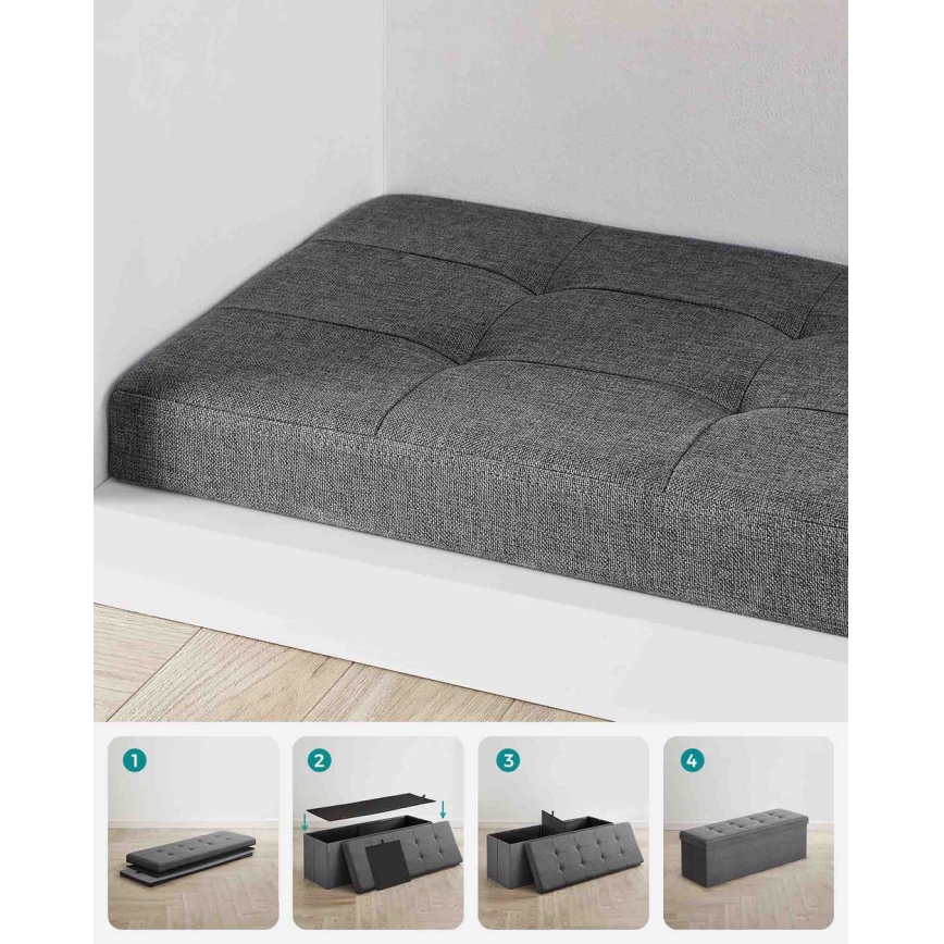 Banco SULTAN cinzento escuro