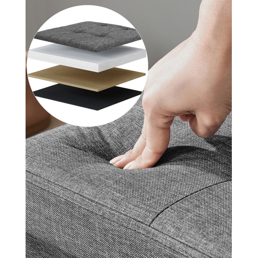 Banco SULTAN cinzento escuro