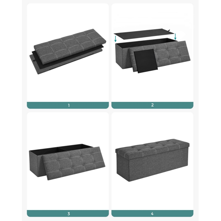 Banco SULTAN cinzento