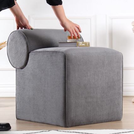 Banco TIKI 47x45 cm cinzento