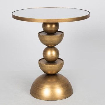 Bandeja decorativa 45x40 cm dourado