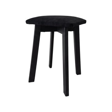 Banqueta LUBE 36x36 cm preta