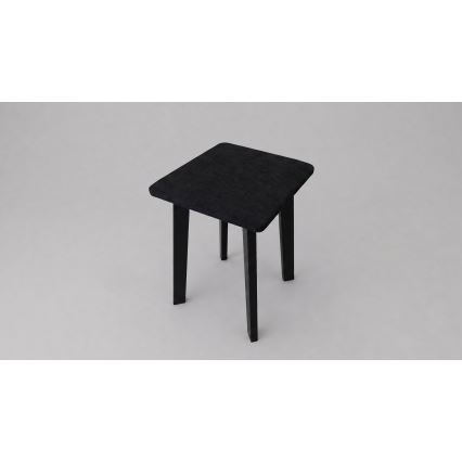 Banqueta LUBE 36x36 cm preta