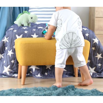 Banqueta PIXI 32x61 cm amarela