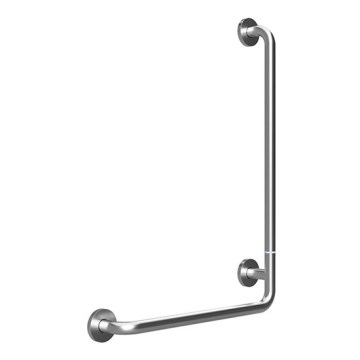 Barra de apoio 63x89 cm, aço inoxidável/prateada