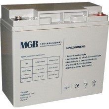 Bateria de chumbo-ácido VRLA AGM 12V/18Ah branco