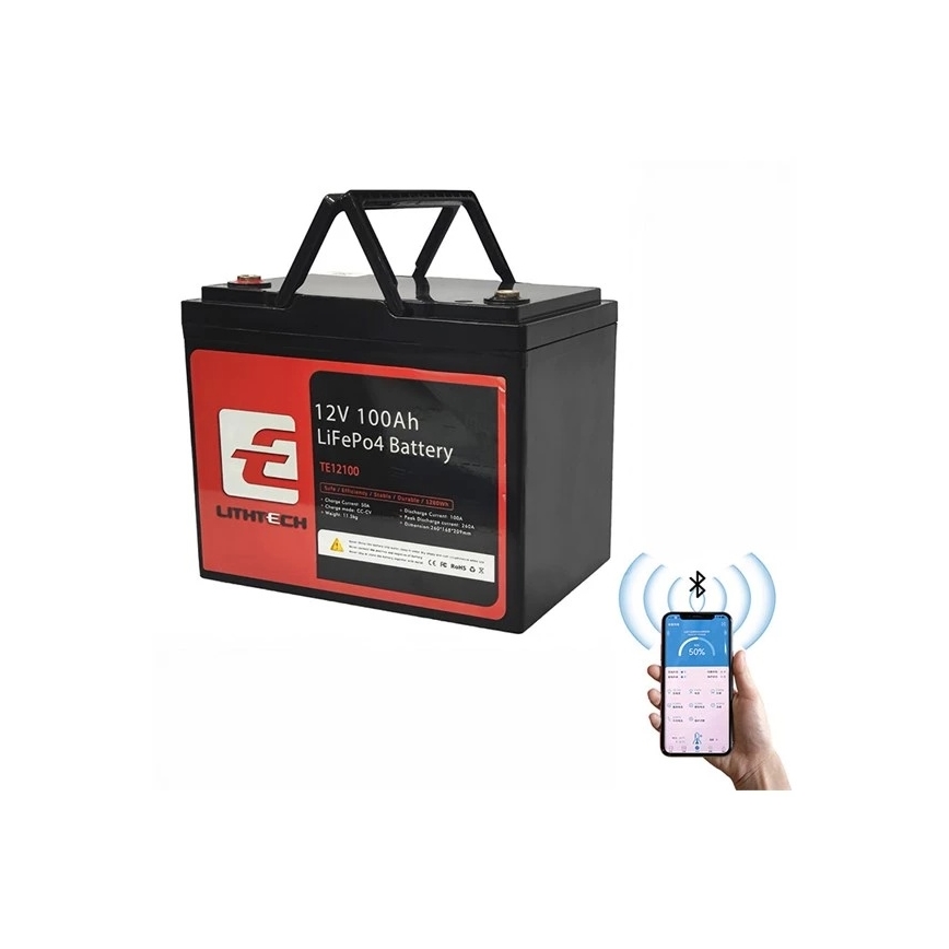 Bateria LiFePO4 12,8V/100Ah