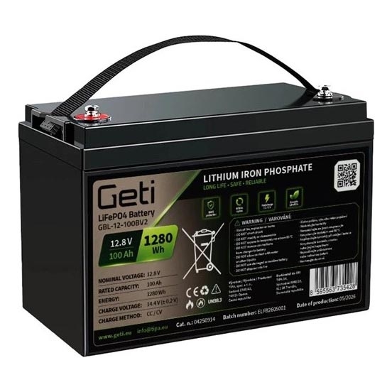 Bateria LiFePO4 12,8V/100Ah