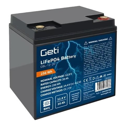 Bateria LiFePO4 12,8V/20Ah