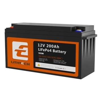 Bateria LiFePO4 para sistemas solares 12,8V/200Ah IP66