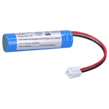Bateria para iluminação de emergência LiFePO4 3,2V 1500mAh