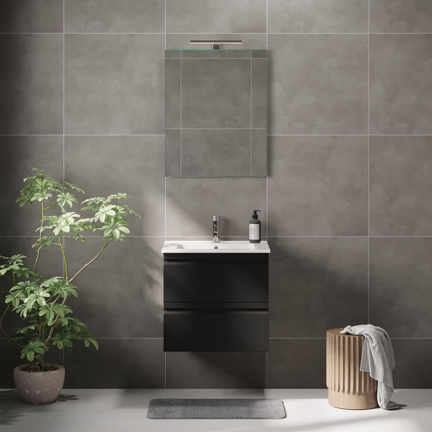 BATH DELUXE 01-060-01-58-00 - Espelho para casa de banho NORDBORG 60x75 cm