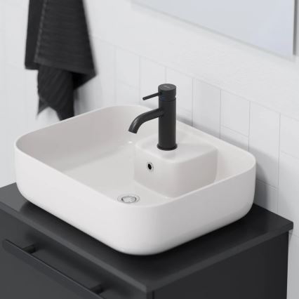 BATH DELUXE 06-050-12-11-00 - Lavatório de bancada KRISTIANSAND 51x40 cm cerâmica/branco brilhante