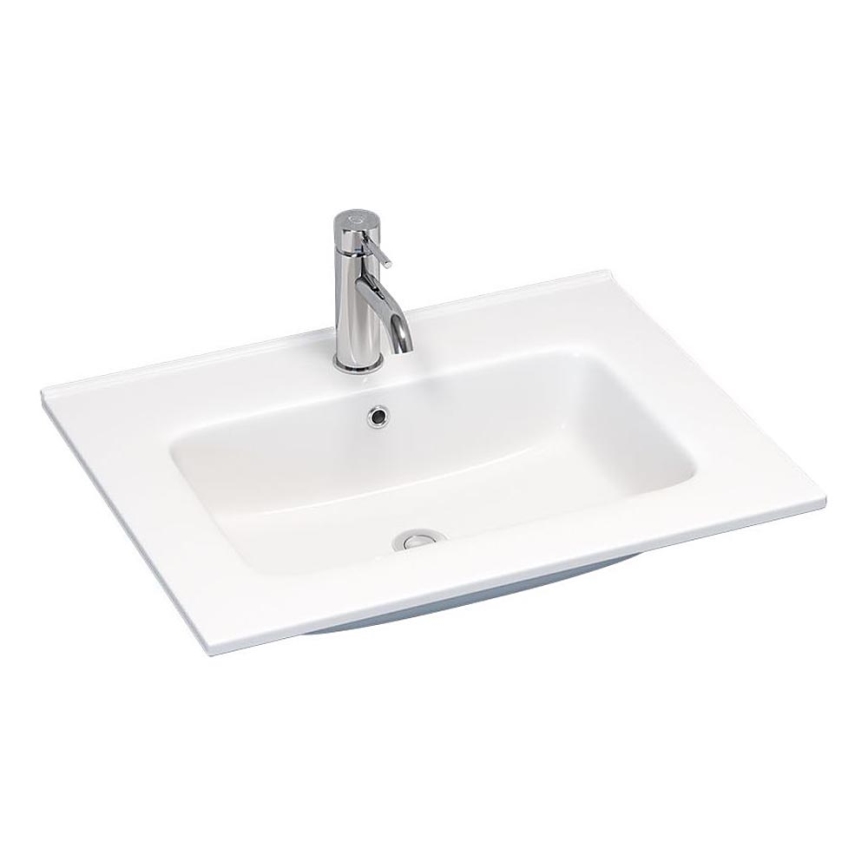 BATH DELUXE 06-060-27-11-00 - Lavatório de encastrar HYGE 61x46 cm cerâmica/branco