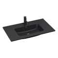 BATH DELUXE 06-080-27-02-00 - Lavabo de encastrar LILLESNAD 81x46 cm cerâmica/preto