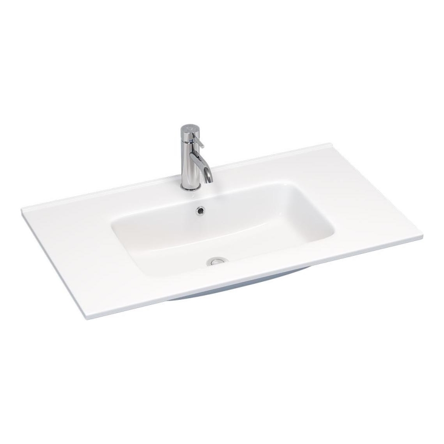 BATH DELUXE 06-080-27-11-00 - Lavatório de encastrar HYGE 81x46 cm cerâmica/branco
