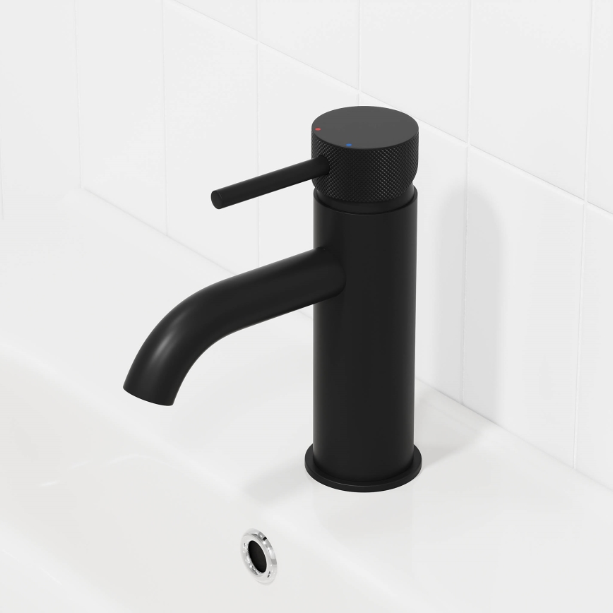 BATH DELUXE 28-005-03-02-00 - Torneira do lavatório ANHOLT 15,6 cm mate preto