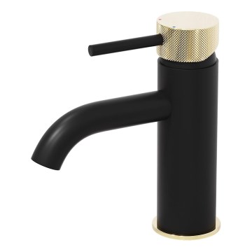 BATH DELUXE 28-005-03-72-00 - Torneira do lavatório ANHOLT 15,6 cm preto/latão