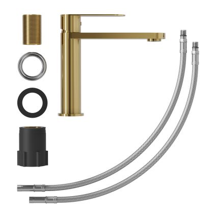 BATH DELUXE 28-017-02-64-02 - Torneira do lavatório TARNBY 17,3 cm brilhante latão