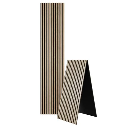 BATH DELUXE 54-240-11-86-12 - Painel acústico decorativo VASALUND 240x52 cm carvalho