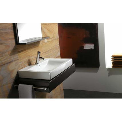 Bathco 0023 - Lavatório de encastrar MANCHESTER 70x45 cm porcelana/branco