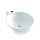 Bathco 0028 - Lavatório de bancada BAYONA 42x50,5 cm porcelana/branco