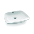 Bathco 0091 - Lavatório de bancada ANABEL 50x36 cm porcelana/branco